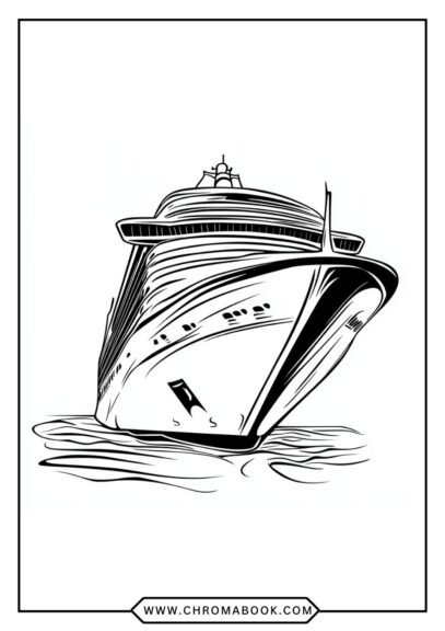 A detailed coloring page featuring various ships and boats, perfect for creative fun. Enjoy this free printable for all ages!