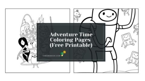 Adventure Time Coloring Pages