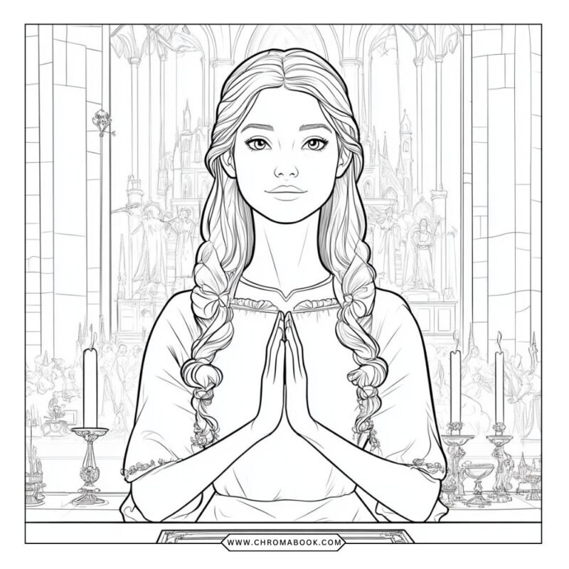 Aurora Coloring Pages: (Free Printable PDF) 🌸🎨 - Chromabook