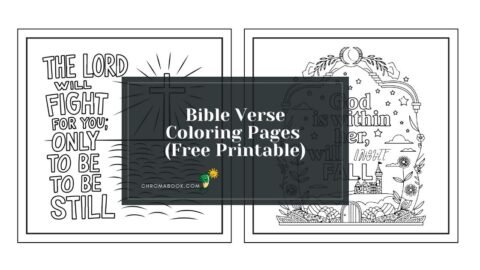 A beautiful Bible verse coloring page featuring intricate floral designs and inspirational scripture, perfect for a free printable activity.