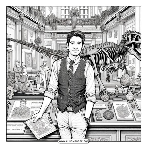 A fun F.R.I.E.N.D.S coloring page featuring iconic elements from the show, perfect for fans. Enjoy this free printable activity!