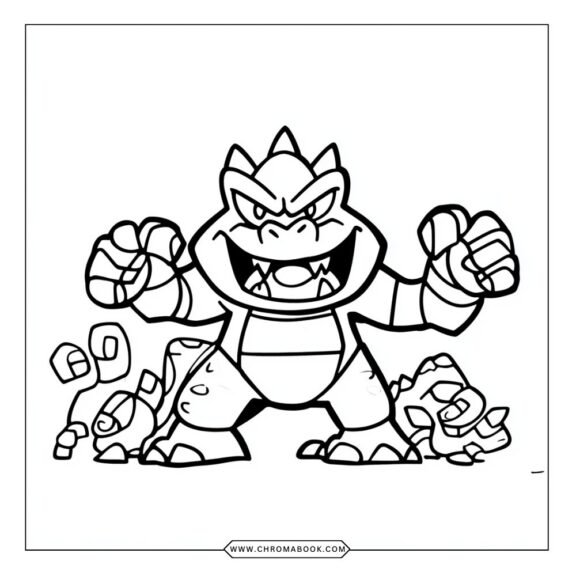 A fun Goo Jit Zu coloring page featuring dynamic action poses of stretchy characters, perfect for a creative, free printable activity.