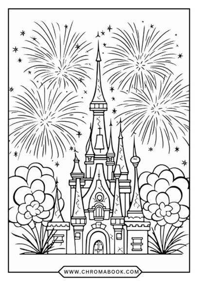 A festive Happy New Year coloring page featuring intricate mandala patterns, perfect for creativity. Free printable for all ages!