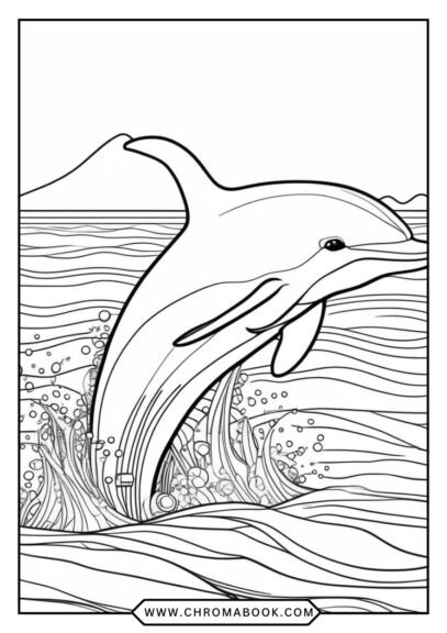 A detailed killer whale coloring page featuring intricate patterns and designs, perfect for creative coloring. Free printable available!