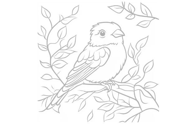 Birds Coloring Pages