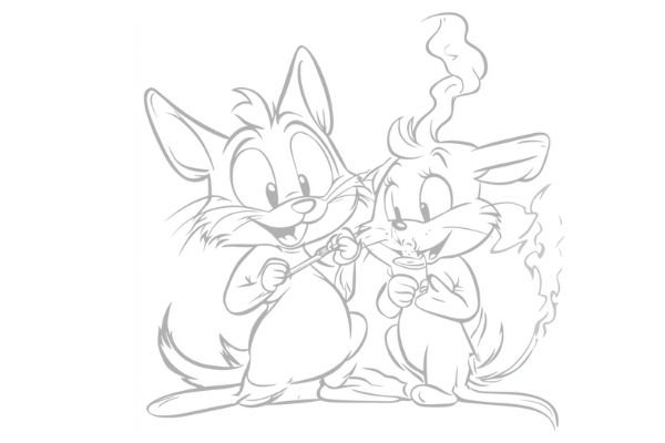 Cartoon Coloring Pages