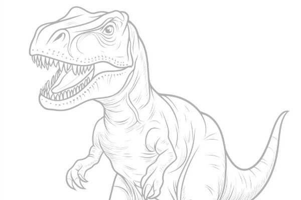 Dinosaur Coloring Pages