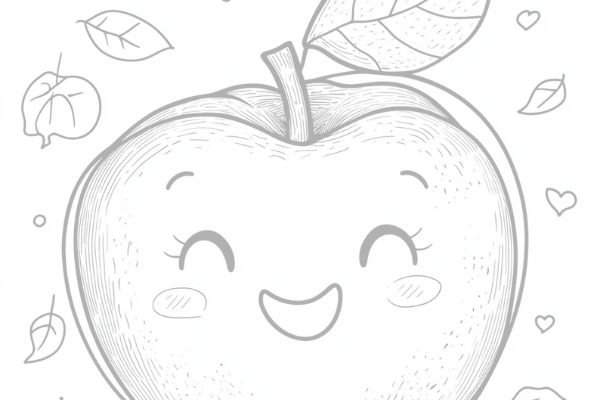 Fruits Coloring Pages