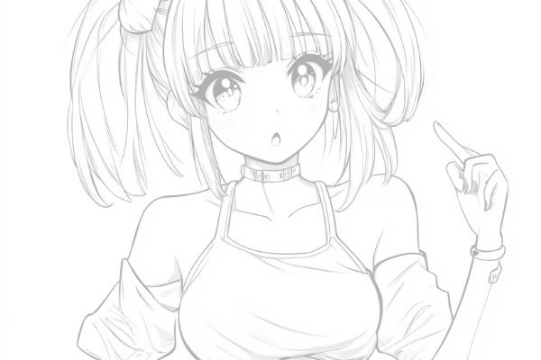Manga Coloring Pages