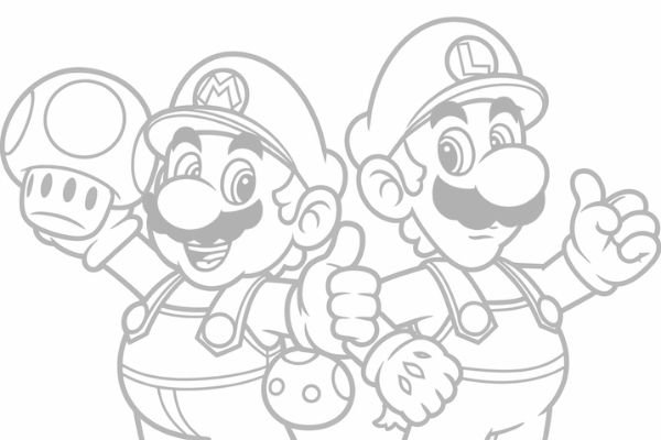 Mario Coloring Pages