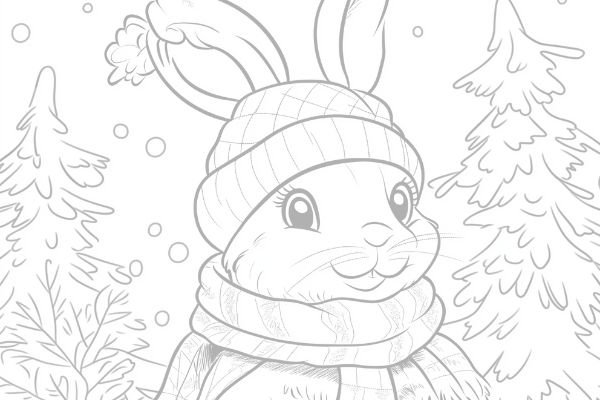 Winter Coloring Pages
