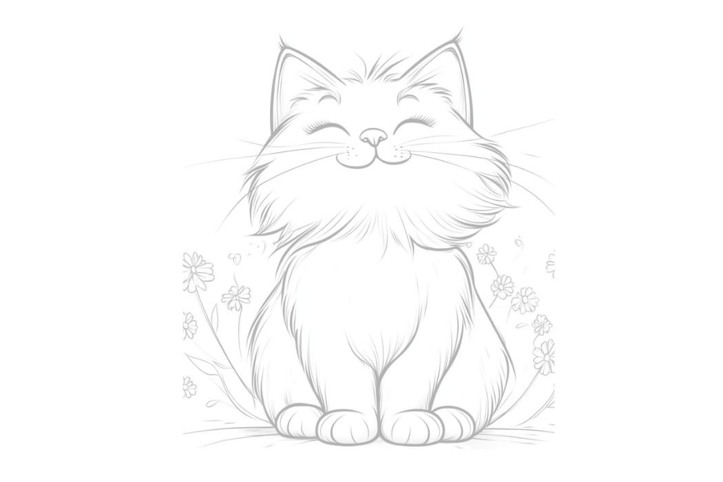 Cat Coloring Pages