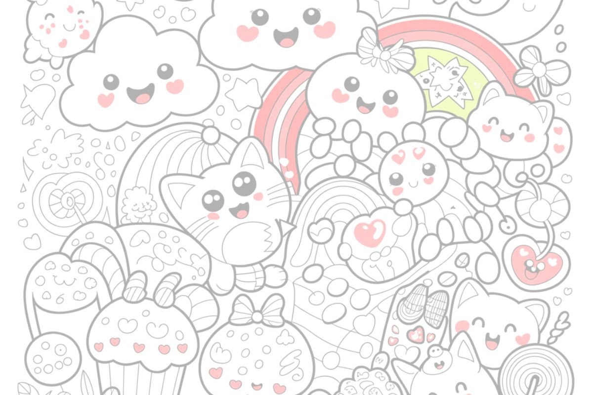 Reverse Coloring Pages