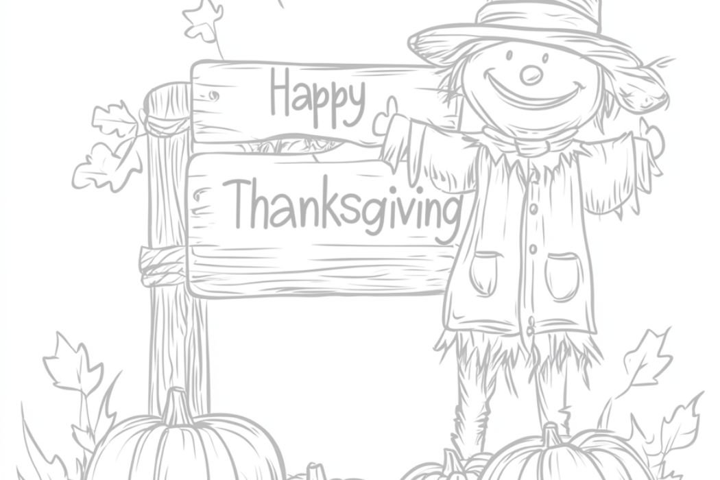Thanksgiving Coloring Pages